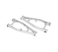 GPM Aluminium 7075-T6 Alloy Front Upper Suspension Arms For Traxxas 1/6 Funco Pro Scale 2WD Sand Car 8S-109076-4 Upgrades - Silver