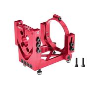 GPM Aluminium 7075-T6 Alloy Oversized Motor Base For Traxxas 1:6 Funco Pro Scale Sand Car 8S / XRT 8S / XRT Ultimate Race Truck Upgrades - Red