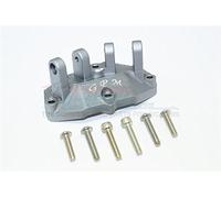 GPM Aluminium Mount For Upper Gearbox Rear Upper Suspension Links LOSI 1:6 Super Baja Rey 4X4 / Super Baja Rey 2.0 / Super Rock Rey V2 / Super Baja Rey BND Upgrades - Grey Silver