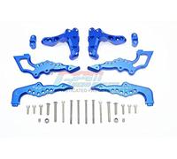 GPM Aluminium Rear Damper Mount For LOSI 1:6 4WD Super Baja Rey LOS05013 / Super Baja Rey 2.0 LOS05021 Upgrades - Blue