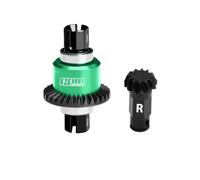 GPM Juego de engranajes diferenciales traseros de acero al carbono y aleación 12T/30T/0,8 Mod para Arrma 1:18 Granite GROM / 1:16 Mojave GROM / 1:14 Typhon Grom - Verde