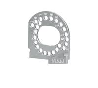 GPM Placa de motor de aleación de aluminio 7075 15T-26T para Traxxas Mini XRT VXL 3S/Mini Rally/1:16 Slash 4X4/1:16 Maxx Monster Truck Upgrades - Plata
