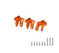 GPM - Soporte de transmisión central de aluminio 6061-T6 para Axial SCX10 III Jeep Wrangler JT Gladiator CJ-7 Bronco Upgrade (naranja)