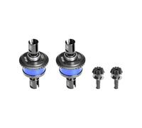 GPM Steel+Aluminium Front and Rear Complete Differential Set For Arrma 1:8 Kraton 6S V6 / Notorious V6 / Outcast/Talion / 1:7 Mojave EXB/FIRETEAM/Big Rock 6S Upgrades - Blue
