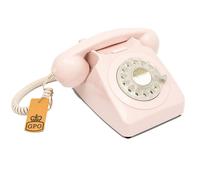 GPO 746 Rotary Teléfono Fijo Retro Rosa