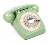 GPO 746 Rotary Teléfono Fijo Retro Verde