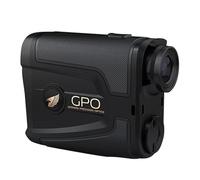 GPO German Precision Optics Adulto Unisex, Prismáticos con telémetro HLRF1800 6x20 mm, Negro 4260527410720, STD