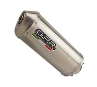GPR Escape homologado catalizado Gsf 650 Bandit-S 2005/06 Satinox Cat.37.Sat