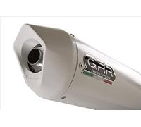 GPR Italia Escape homologado con tubo de conexión para RC 125 2014/16, Albus Ceramic