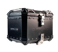 GPR Tech Compatible con 800 MT Sport 2022/2023 e5 Top Case ALPI-Tech 35 LT. Negro Top Case de Aluminio, Color Negro, con Placa Especial incluida, Capacidad 35 litros