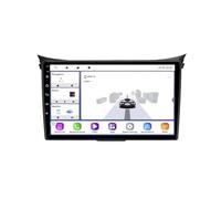GPS Camiones para Hyundai i30 Grand Elantra Grant 2011-2017 Carplay & Android Auto Inalámbrico, 4G Integrado, Tethering Vía WiFi/BT/USB, Bluetooth Car Radio, 8 Nuclear 6G＋128G