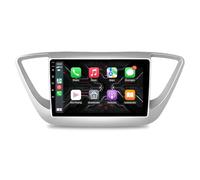 GPS Camiones Profesional para Hyundai Solaris 2 Verna 2016-2020 Navegador GPS con Pantalla Táctil Traffic, Mapas del Mundo, Avisos de Restricciones, 4 Nuclear 1G+16G