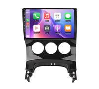 Gps Camiones Profesional para Peugeot 3008 5008 AT MT 2009-2015 Gps Navi Navigationsgerät Traffic a Traves de Smartphone, Sistema de Navegación Pantalla Táctil de Cámara de Velocidad, 4 Nuclear 1G+16G