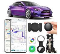 GPS Coche Localizador, 2026 Nuevo Magnetismo Localizadores GPS Sin Tarjeta SIM ni Suscripción para Android y iOS, Invisibilidad Tracker Rastreador Oculto para Coches/Motocicleta/Bicicleta (Negro)