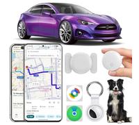GPS Coche Localizador, 2026 Nuevo Magnetismo Localizadores GPS Sin Tarjeta SIM ni Suscripción para Android y iOS, Invisibilidad Tracker Rastreador Oculto para Coches/Motocicleta/Bicicleta