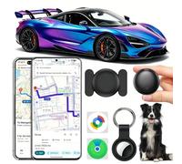 GPS Coche Localizador, 2026 Nuevo Magnetismo Localizadores GPS Sin Tarjeta SIM ni Suscripción para Android y iOS, Invisibilidad Tracker Rastreador Oculto para Coches/Motocicleta/Bicicleta (Negro)