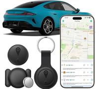 GPS Coche localizador (Compatible con Android e iOS) Localizador GPS para Coche Rastreador 2026 Magnético Rastreador GPS Sin Suscripción Seguimiento en Tiempo Real para vehículo,Mascotas