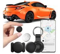 GPS Coche Localizador, GPS Coche localizador Compatible con Google Find Hub (Sólo Android) Magnético GPS Tracker Tag Rastreador Oculto, Localizador GPS para Vehículos Sin cuota Mensual