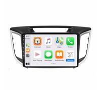 GPS Coche Navegador Satelital para Hyundai Creta IX25 2014-2018 Bluetooth Mapas de La UE, Actualizaciones a Través de WiFi, Llamadas Manos Libres, Soporte, 4 Nuclear 1G+32G