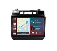 GPS Coche Navegador Satelital para Volkswagen Touareg 2011-2017 Bluetooth Mapas de La UE, Actualizaciones a Través de WiFi, Llamadas Manos Libres, Soporte, 8 Nuclear 4G+64G