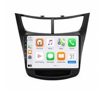 GPS Coche para Chevrolet Sail Aveo 2015-2024 Wireless Carplay Android Auto, Bluetooth con GPS WiFi FM/RDS SWC USB Cámara de Marcha Atrás Mic Navegación, 8 Nuclear 4G＋64G
