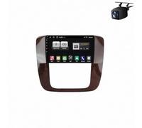 GPS Coche para GMC Yukon Chevrolet Tahoe Suburban 2008-2012 Wireless Carplay Android Auto, Bluetooth con GPS WiFi FM/RDS SWC USB Cámara de Marcha Atrás Mic Go Navigator, 8 Nuclear 8G＋256G