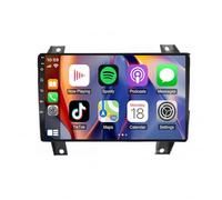 GPS Coche para Honda CR-V 2 CRV 2001-2006 Wireless Carplay Android Auto, Bluetooth con GPS WiFi FM/RDS SWC USB Cámara de Marcha Atrás Mic Go Navigator, 4 Nuclear 4G＋64G