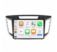 GPS Coche para Hyundai Creta IX25 2014-2018 Carplay & Android Auto Inalámbrico, 4G Integrado, Tethering Vía WiFi/BT/USB, Bluetooth Coche Radio de, 4 Nuclear 1G＋32G