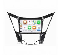 GPS Coche para Hyundai Sonata 6 YF 2009-2015 Carplay & Android Auto Inalámbrico, 4G Integrado, Tethering Vía WiFi/BT/USB, Bluetooth Coche Radio de, 4 Nuclear 2G＋32G