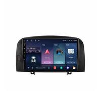 GPS Coche para Hyundai Sonata NF 2004-2008 Carplay & Android Auto Inalámbrico, 4G Integrado, Tethering Vía WiFi/BT/USB, Bluetooth Coche Radio de, 8 Nuclear 6G＋128G