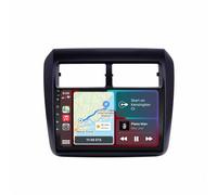 GPS Coche para Toyota WIGO 2012-2016 Carplay & Android Auto Inalámbrico, 4G Integrado, Tethering Vía WiFi/BT/USB, Bluetooth GPS Navegador, 4 Nuclear 1G＋32G