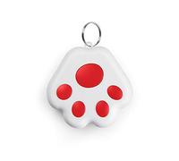 GPS Mascota Gato Perro Rastreador Mini Anti-Lost Impermeable Bluetooth Localizador Accesorios (Red)