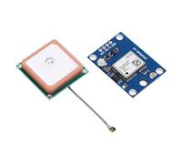 GPS Módulo APKLVSR GY-NEO6MV2 NEO-6M, módulo de Control de Vuelo GPS 3V-5V con Antena superpotente APM 2.5 para Arduino EEPROM