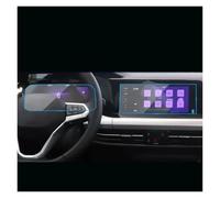 GPS Navi Película Protegida Pet para VW para Golf 8 2021 Accesorios Coche Vidrio Templado Pantalla De Navegación Película Protectora DVD GPS Multimedia LCD Guard Pegatinas(8 Inch 1 Set)