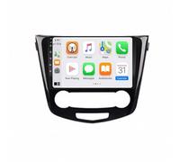 GPS Navigator Coche para Nissan Qashqai J11 X-Trail T32 Rogue 2014-2018 Bluetooth con Carplay Android Auto WiFi GPS FM/RDS BT SWC Cámara Trasera&Mic, 8 Nuclear 6G+128G