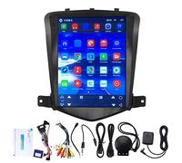 GPS para Automóvil, Radio para Automóvil Estéreo Antena WiFi 9.7in Pantalla Táctil Bluetooth Manos Libres Reemplazo para Chevrolet Cruze J300 2008-2014 para Auto Multimedia