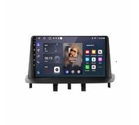 GPS para Coche Navegador para Renault Megane 3 Fluence Samsung SM3 2008-2014 Bluetooth Llamadas Manos Libres, Actualizaciones Wi-Fi, Mensajes de Smartphone, 4 Nuclear 4G+64G