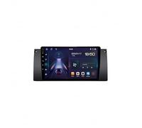 GPS para Coche Navigator para BMW X5 M5 E39 E53 1995-2006 Bluetooth Prueba de 12 Meses de Alertas de Radares de Tráfico, Mapas Europa, Actualiz. Wi-Fi, 8 Nuclear 8G+256G