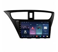 GPS para Coche Navigator para Honda Civic 9 FK FB 2012-2017 Bluetooth Tráfico y Alerta de Radares, Indicación de Carriles en Movimiento, 8 Nuclear 8G+256G