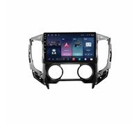 GPS para Coche Navigator para Mitsubishi Triton L200 2015-2019 Bluetooth Mp3 FM Mapa Tráfico en Vivo Estacionamiento en Vivo Alertas de Conducción Voz, 8 Nuclear 4G+64G