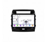 GPS para Coche Navigator para Toyota Land Cruiser 11 200 2007-2015 Bluetooth Mp3 FM Mapa Tráfico en Vivo Estacionamiento en Vivo Alertas de Conducción Voz, 8 Nuclear 6G+128G