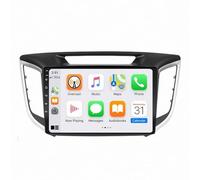 GPS para Coche para Hyundai Creta IX25 2014-2018 con Carplay Android Auto Pantalla Táctil Navegación GPS Bluetooth USB WiFi FM/RDS Dsp Navigato, 4 Nuclear 1G＋32G