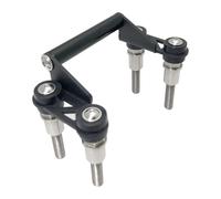 GPS para Motocicleta para BMW para F700GS para F800GS para F700 GS para F800 GS 2008-2017 Soporte Navegación Teléfono Móvil Manillar Motocicleta USB(-02-A-Bracket Black)