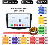 GPS para Toyota RAV4 RAV 4 2006 - 2012, Radio Multimedia para Auto, Navegación 2 Din Android 14, Autoradio, CarPlay, Estéreo, SWC, DVR, Cámara QS8 8 Núcleos 8G 128G