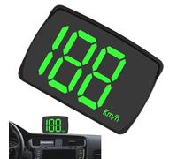 GPS Speedometer, Auto HUD Gauge, Multi-Functional Real-Time Display, Compact Sturdy for Truck, Racing, Taxi, Windshield, Golf Carts, Vehicle Driving Navigation Use