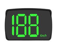 GPS Speedometer, Auto HUD Gauge, Real-Time Display Meter, Multi-Functional Tracking, MPH/ Units, Black, Compact Ideal for Truck, Racing, Taxi, Windshield, Golf Cart, Vehicle