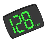 GPS Speedometer, HUD Km/H Speed Meter, ABS+PC Real-Time Speedometer for Taxi, Golf Cart, Truck Driving, Offroad Vehicle, Motorcycle Riding, Digital Speed Display, Easy Installation, 8x5.4x3.1cm