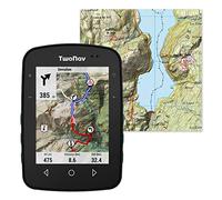 GPS Terra + Mapa España Topo - Multideporte Bicicleta Ciclismo BTT Senderismo Trekking/Compacto y Ligero / 3 Botones Frontales/Pantalla 3.7" / Autonomía 15 h/Memoria 32 GB/Mapa Topo Incluido