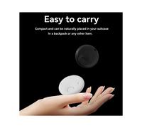 GPS Tracker for Android for Find My Wearable Airtag Device for Car and Personal Tracking White