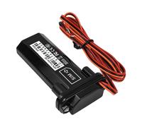 GPS Tracking Device, Car Tracker, Waterproof Real-Time Vehicle Locator for Motorcycle Trailer Truck Taxi Security Use, 2.04x0.78x3.54 Inches, 1920 * 1080, Black, Built-In Antenna
